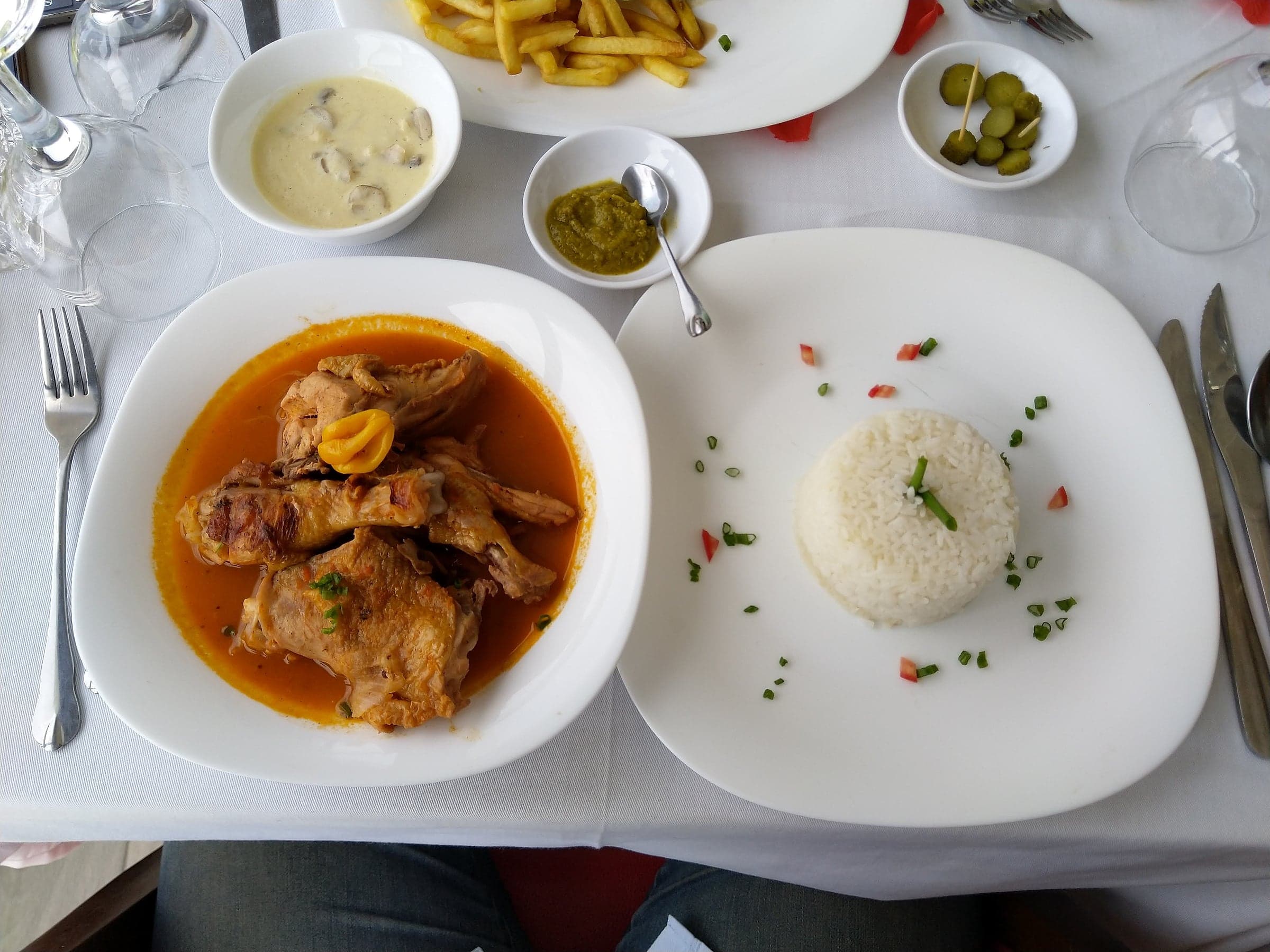 La cuisine du pays